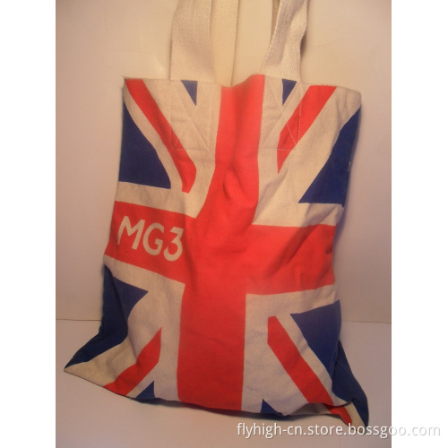 Fashion USA Logo Full Printing Shopping Cotton Bag